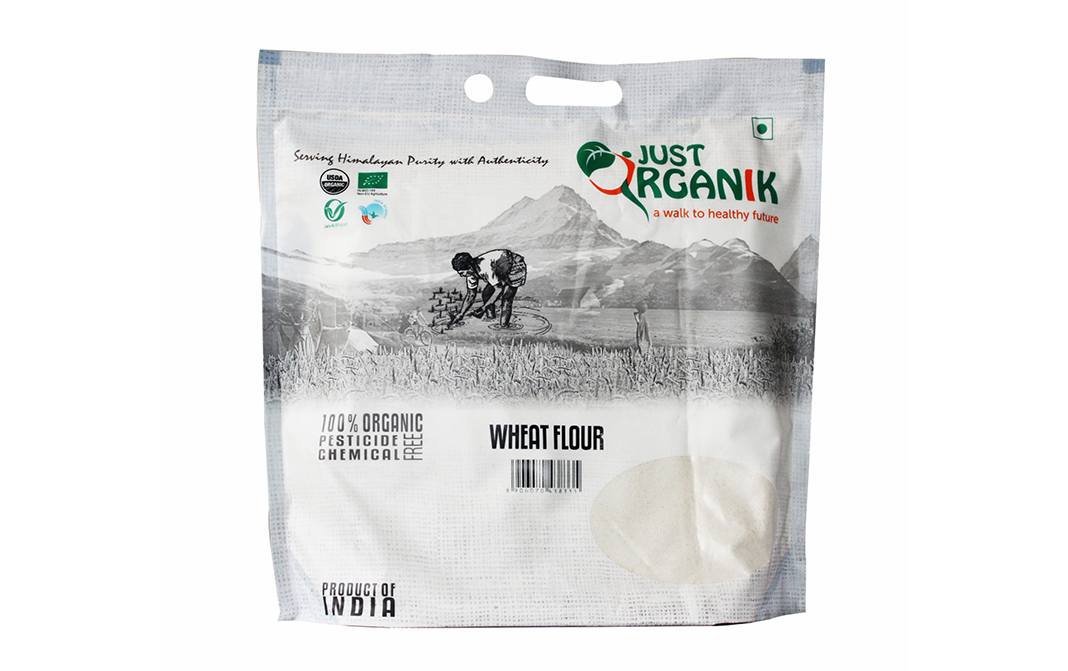 Just Organik Wheat Flour    Pack  5 kilogram
